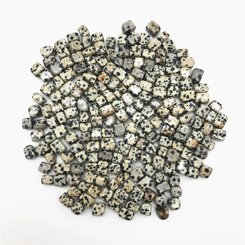 50 г 6-9 мм натуральный далматинский куб объемный Кристалл драгоценных камней
