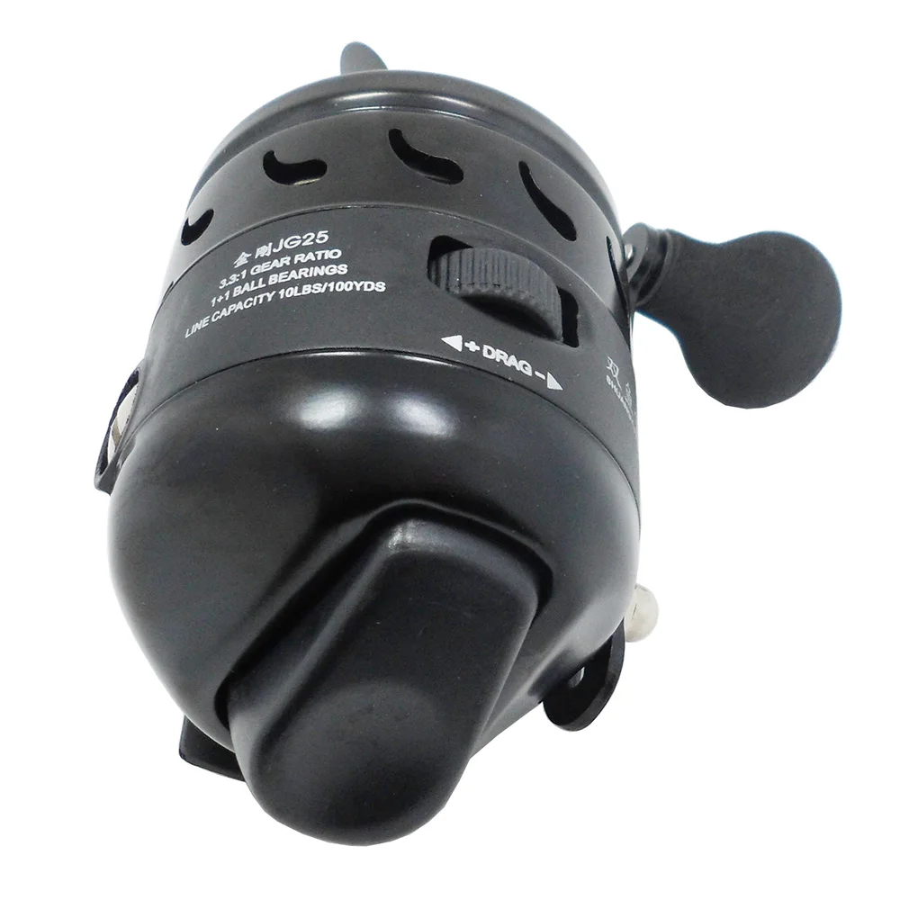 1 + 1BB комбинированная Рыболовная катушка для ловли с бантом спиннинга