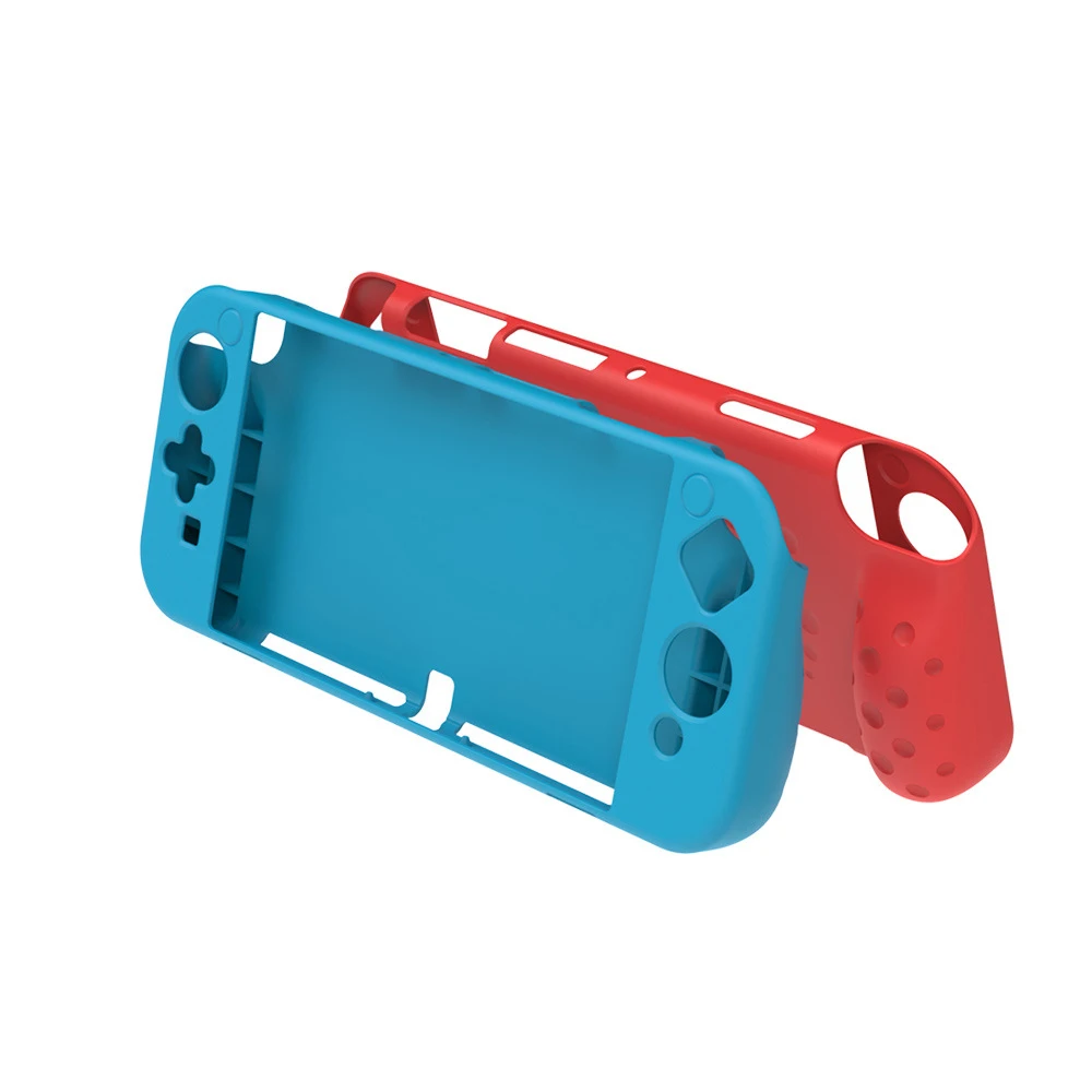 

Controller protective case is suitable for NS Switch OLED Silicone case protective leather case is suitable for Nintendo Switch