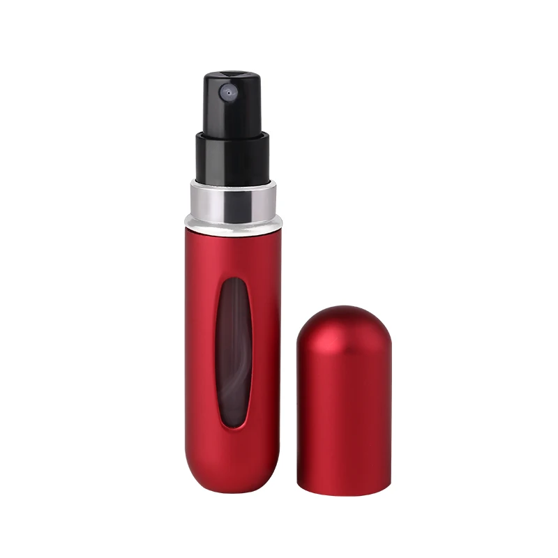 5ML Cosmetic Storage Perfume Bottle Scent Pump Spray Case Cosmetic Containers With Atomizer Travel Cosmetic Storage Accessories