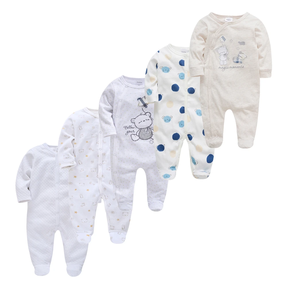 New Baby Rompers Roupas bebe de Girl Boy Pijamas fille Cotton Breathable Soft ropa Newborn Sleepers Pjiamas |