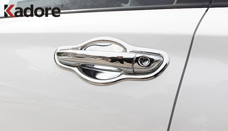Для Hyundai Solaris Accent 2018 2019 2020 ABS хромированные боковые дверные чаши ручка крышка чашки