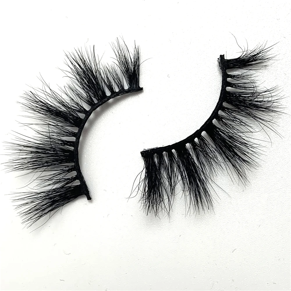 Толстые 3D норковые ресницы LOVE Thank долговечные натуральные драматические