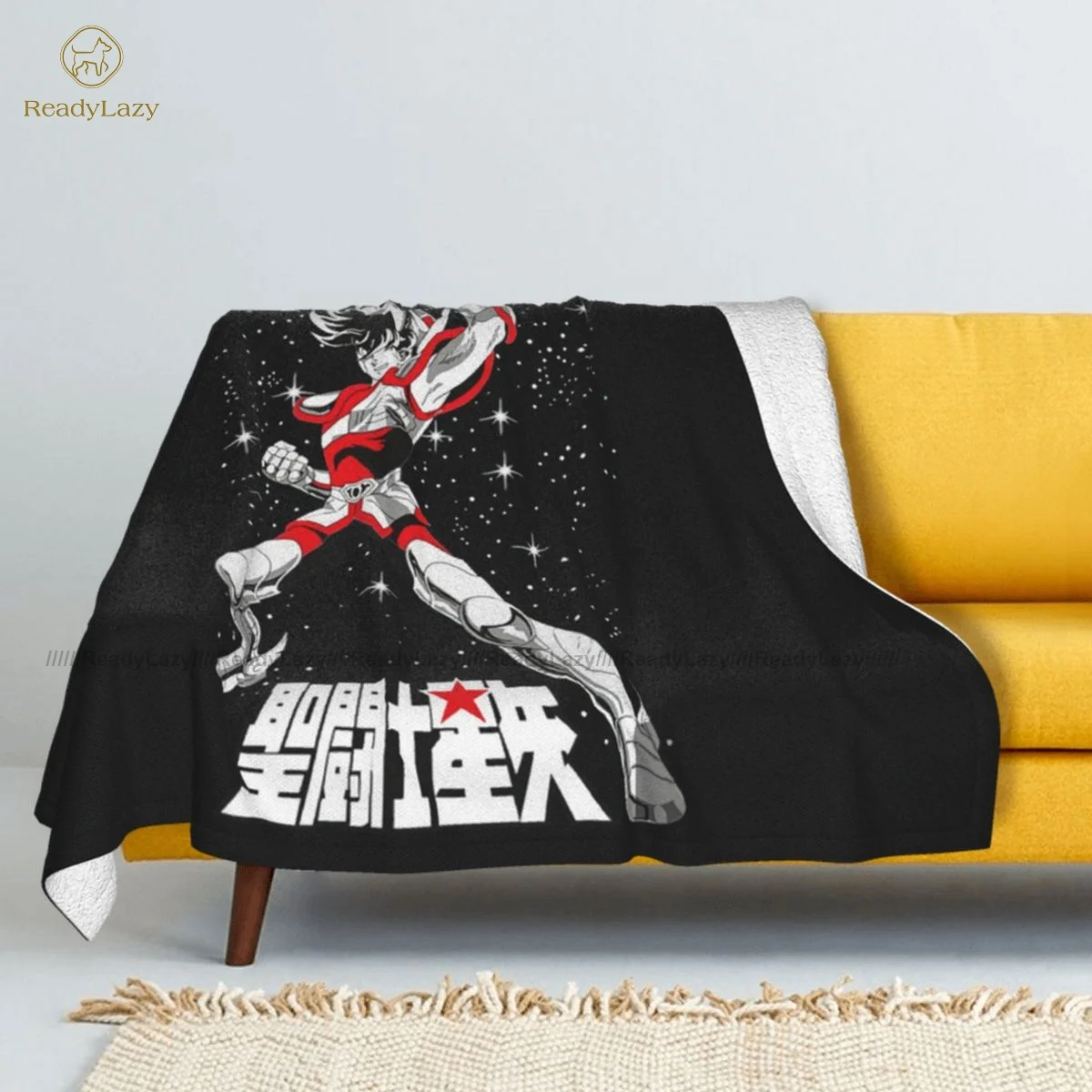 

Seiya Blanket Couch Soft Blanket Cheap Colorful Sherpa Fleece Bedspread