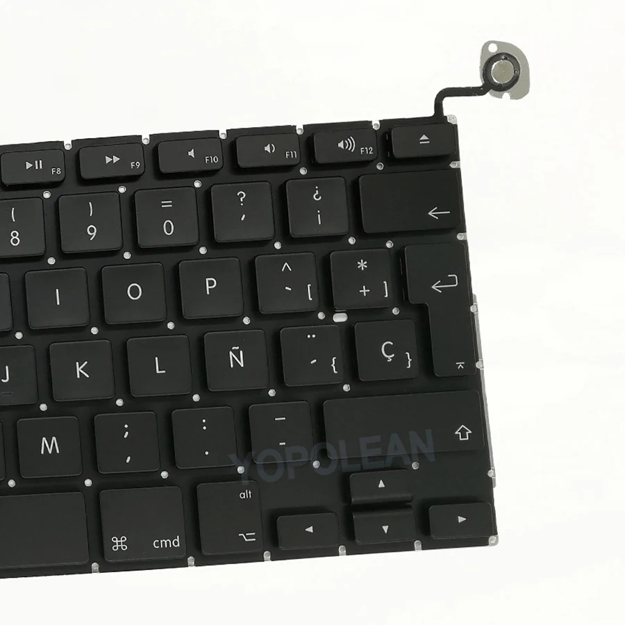 Новая испанская клавиатура с подсветкой для MacBook Pro, моноблок 1" A1278 2009 2010 2011 2012 лет
