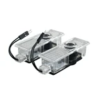 2 шт. Автомобильная дверная приветственная лампа для Mini Cooper One S JCW R52 R55 R56 R58 R59 R60 F55 F56 F60 проектор логотипа