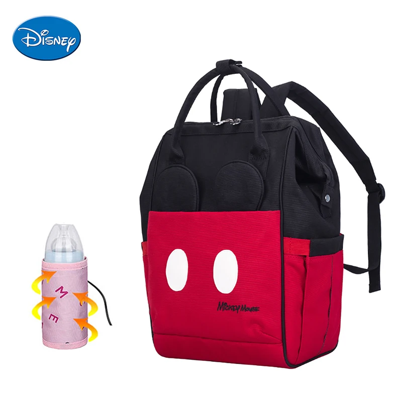 Disney пеленки сумка для коляски рюкзак уход за ребенком мамы водонепроницаемый USB