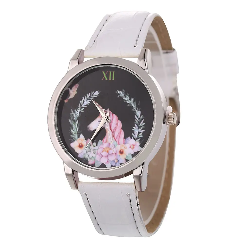 Женские кварцевые часы разных цветов с кожаным ремешком наручные аналоговые Reloj