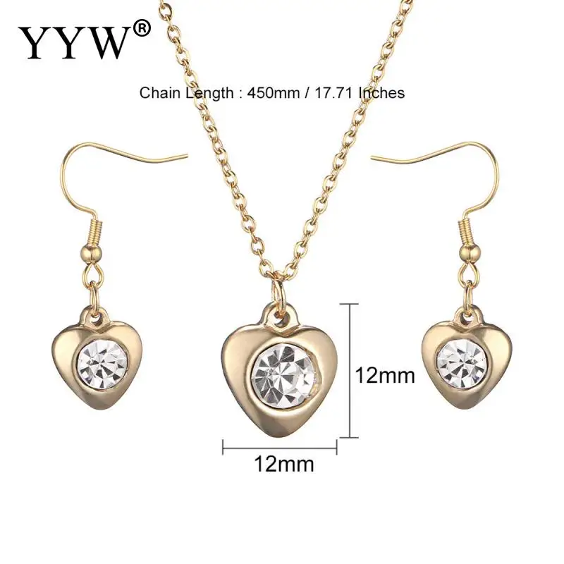 Комплект из колье и серёг нержавеющей стали|Ювелирные наборы| |