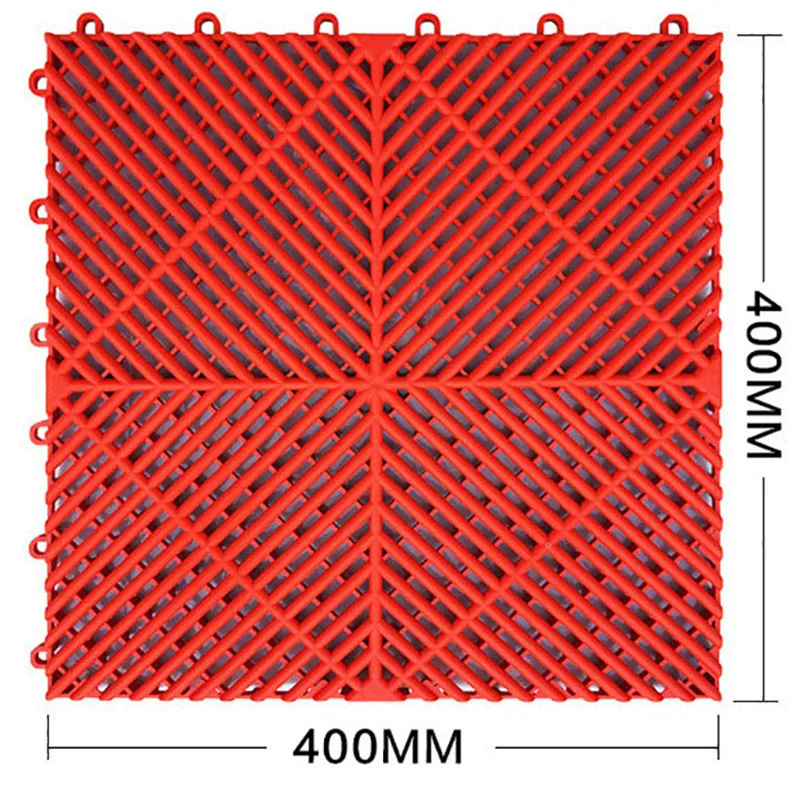 40pcs free shipping garage interlocking floor mats 40x40x1 8cm garage floor tiles plastic splicing mats free global shipping