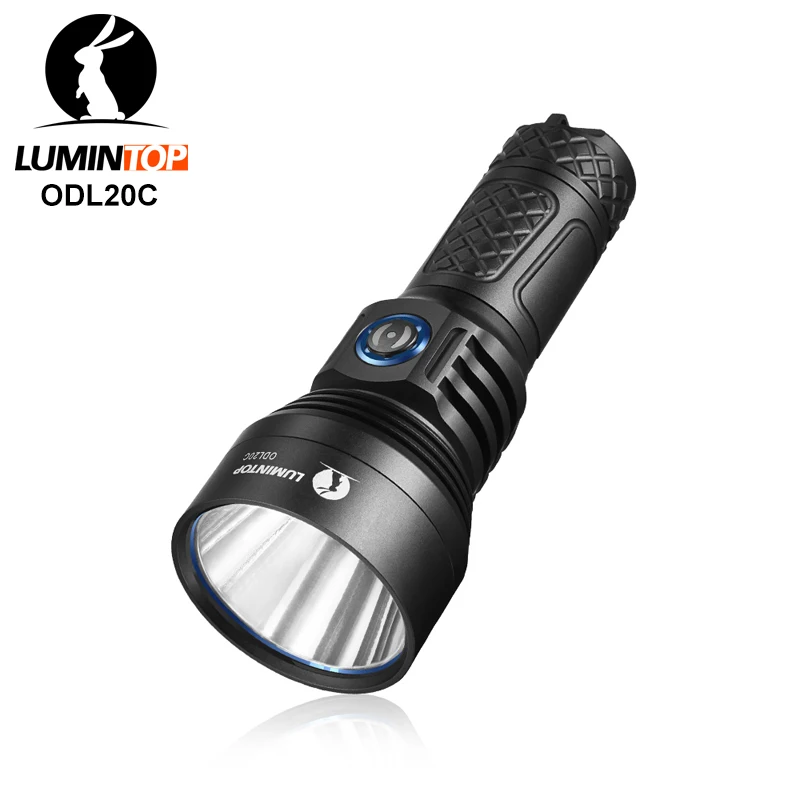Люминесцентный супер яркий поисковый фонарик ODL20C Max Beam Distancse 860 метров usb type C Quick