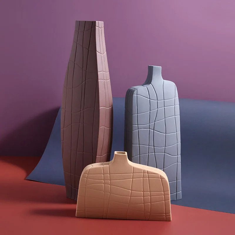 

Европейская Современная ваза Morandi, декоративные вазы неправильной формы для украшения дома и офиса, дизайнерские украшения, Цветочная комп...