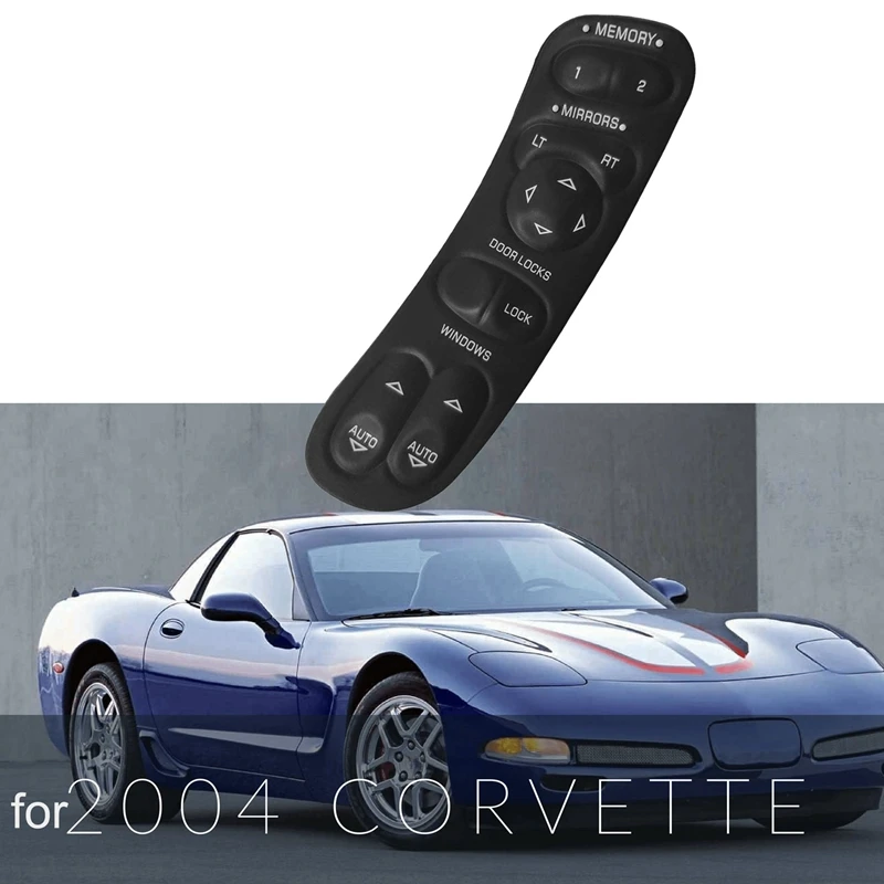 

Master Power Window Door Switch for 1997-2004 Chevrolet C5 Corvette