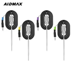 Сменные щупы AidMax, 4 комплекта, дополнительные щупы из нержавеющей стали, провод для термометра гриля