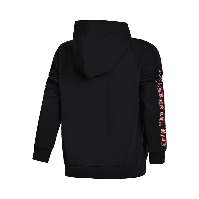 (Перерыв код) Li-Ning Для женщин FZ вязаные свитера-худи на молнии классический крой