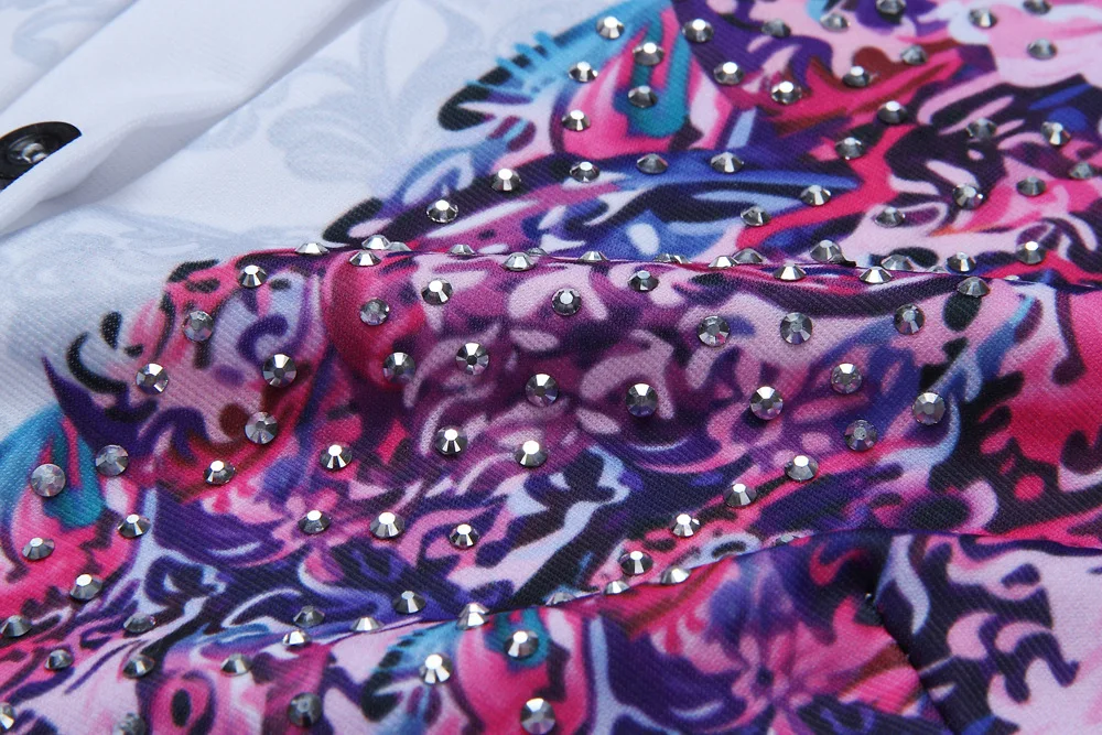 Африканская одежда костюм для женщин наборы новый Африканский принт эластичный