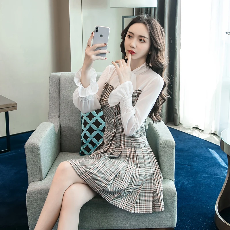 Униформа школьная японская в стиле ретро костюм моряка из аниме топ и юбка