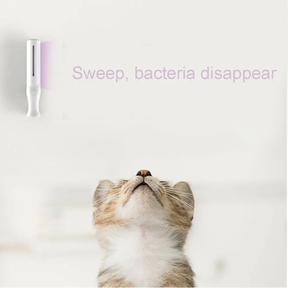 

Handheld Ultraviolet Germicidal Sterilization CFL Ozone Lamp Bulb Portable UV Sterilizer Light For Disinfect Bacterial Disinfect