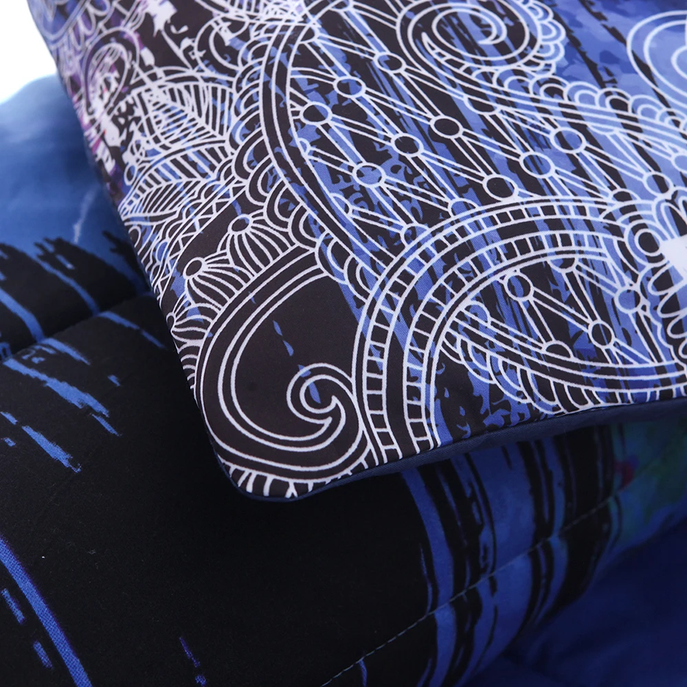 Комплект постельного белья в этническом стиле из 2/3 предметов простыня наволочка