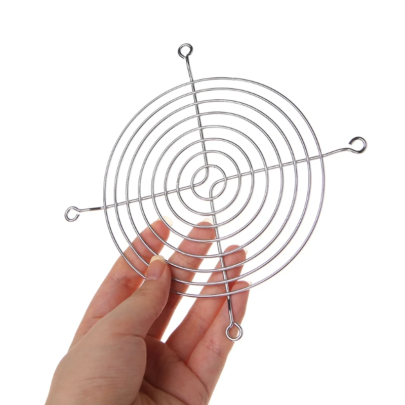 

Fan Protection Net Grille 12cm Dia Iron Mesh Safety Grid For Computer Case Fans