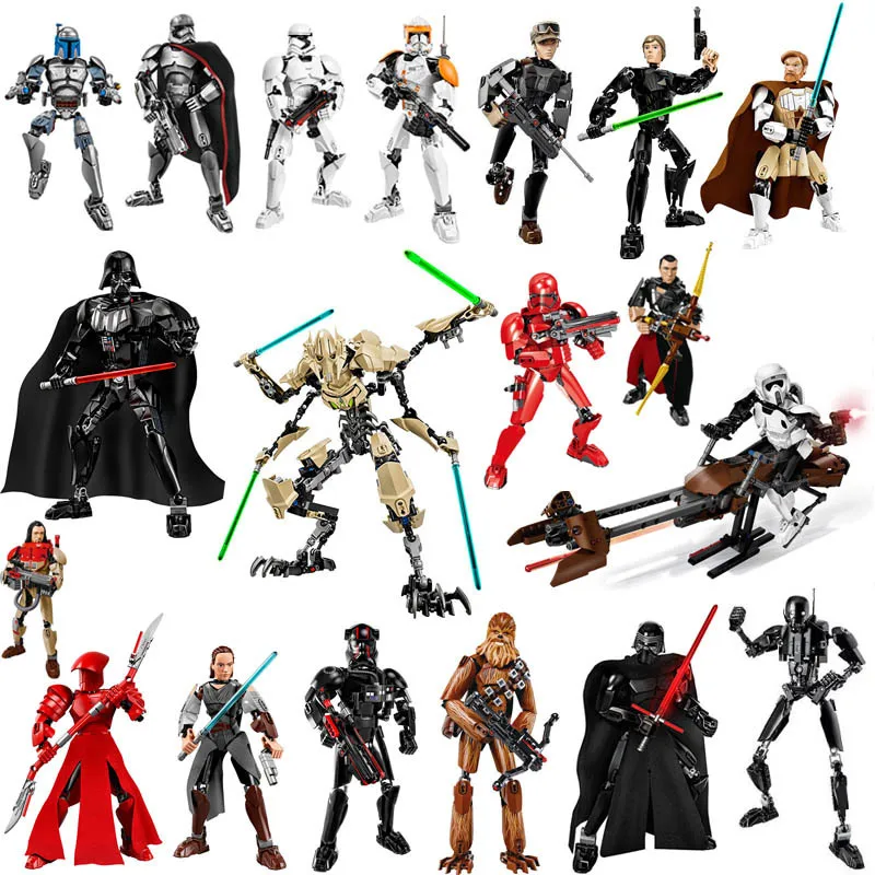 

Toy Dolls Hand-run Black Storm Cavalry Star Wars Dolls Building Blocks Toys Bar Ornaments Birthday Gifts Collection Souvenirs