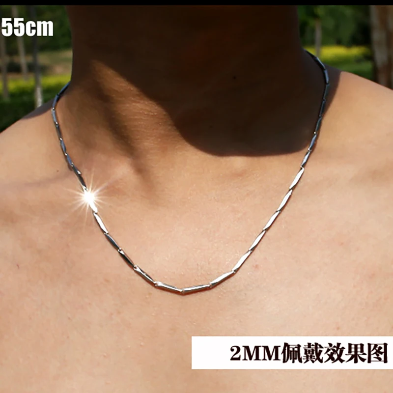 Ожерелье мужское из нержавеющей стали 316L толщиной 3 мм 2/3/4
