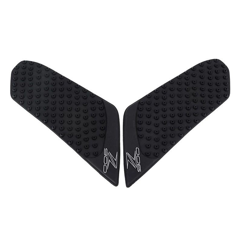

One Pair Motorcycle Stickers Black Tank Traction Pad Side Gas Knee Grip Protector For Kawasaki Z900 2017