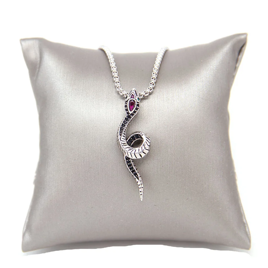 

Thomas Snake With Zircon Complex Production Pendant Necklace, Rebel Heart Style Jewelry