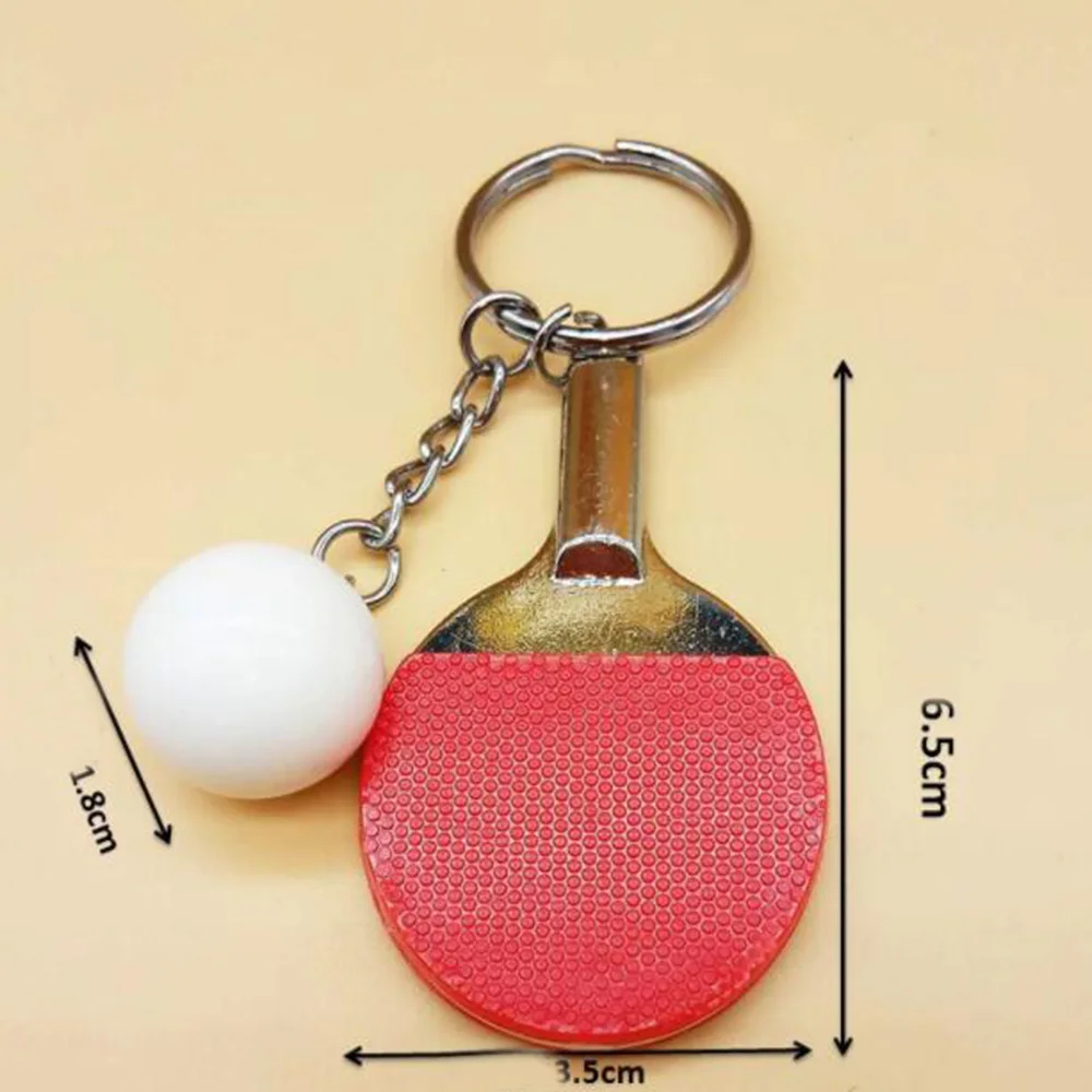 Таблица брелок в виде теннисной ракетки сумка Подвеска спортивный сувенир Pingpang