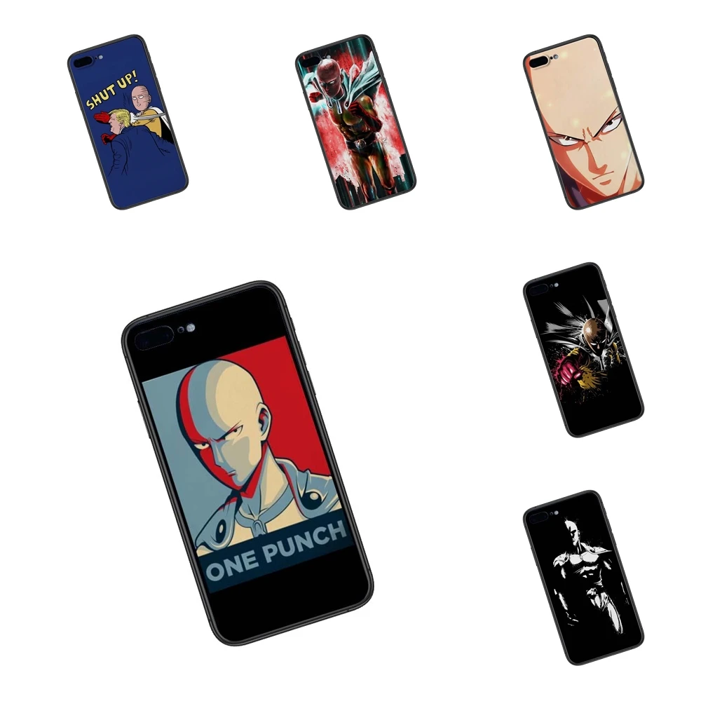Для Huawei Honor 7C 5 7 планшетов Pro 99 7A 7s черный чехол для сотового телефона мягкий One Punch