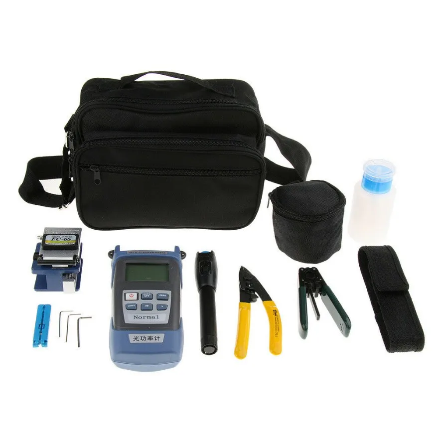 Fiber комплект инструментов для работы с оптическим кабелем FTTH визуальным