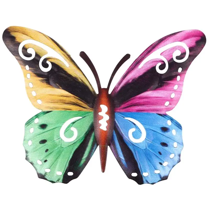 Бабочки искусственное украшение красивый красочный настенный Декор подвесные