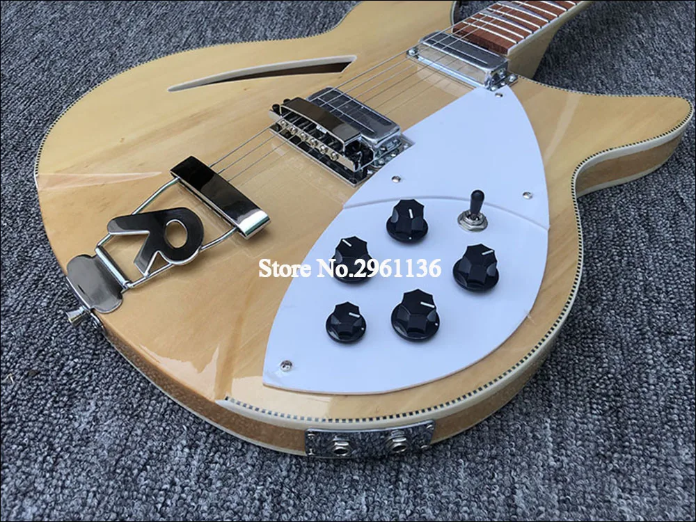 hohe qualität 6 string e gitarre ricken 360 elektrische gitarre klare farbe körper mit palisander griffbrett kostenloser versand free glob