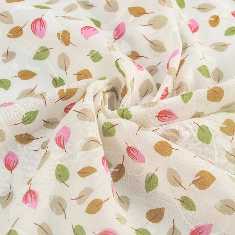 2016 New Three Coluor Leaves Design Patchwork Tecido Decoration Sewing Fabric 100% Cotton Tela Dolls Home Textile Plain Art Work|fabric textiles