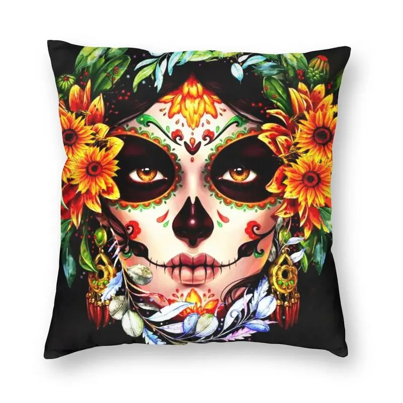 Мексиканский сахарный чехол Catrina с рисунком в виде черепа украшение для дома на