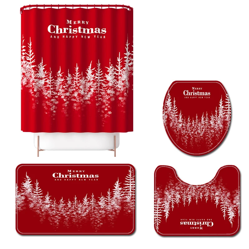 4 шт./комплект Нескользящие шторы для сиденья унитаза | Дом и сад