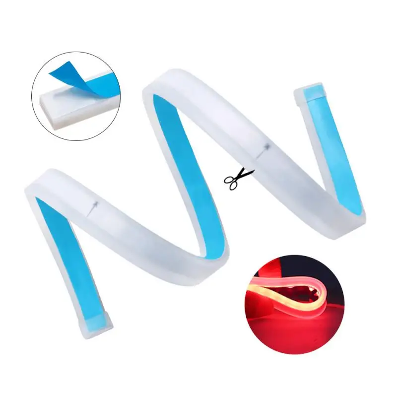 2x30 см 45 60 Гибкие автомобильные светодиодсветодиодный дневные ходовые огни с