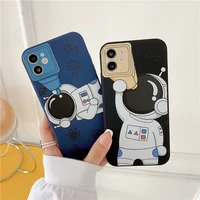 planet astronaut phone case for iphone 11 pro max 12 mini xr x xs max 8 7 plus se 2020 soft tpu bumper back cover