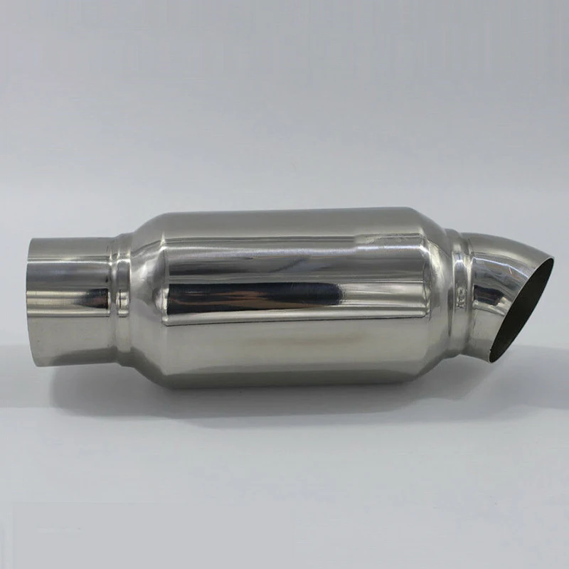 

51mm Pro Exhaust Muffle Pipe Tool Home Stainless Steel Car Exhaust Downpipe Sound Tuning Muffler Pipe
