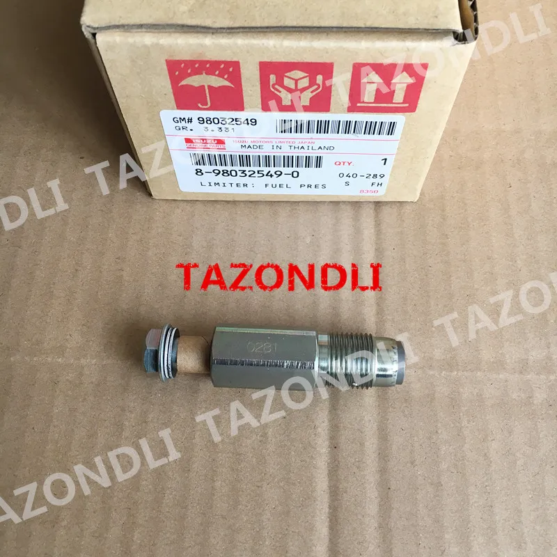 На 100% подлинный и новый ограничитель давления топлива клапан 095420-0281 095420-0280 для