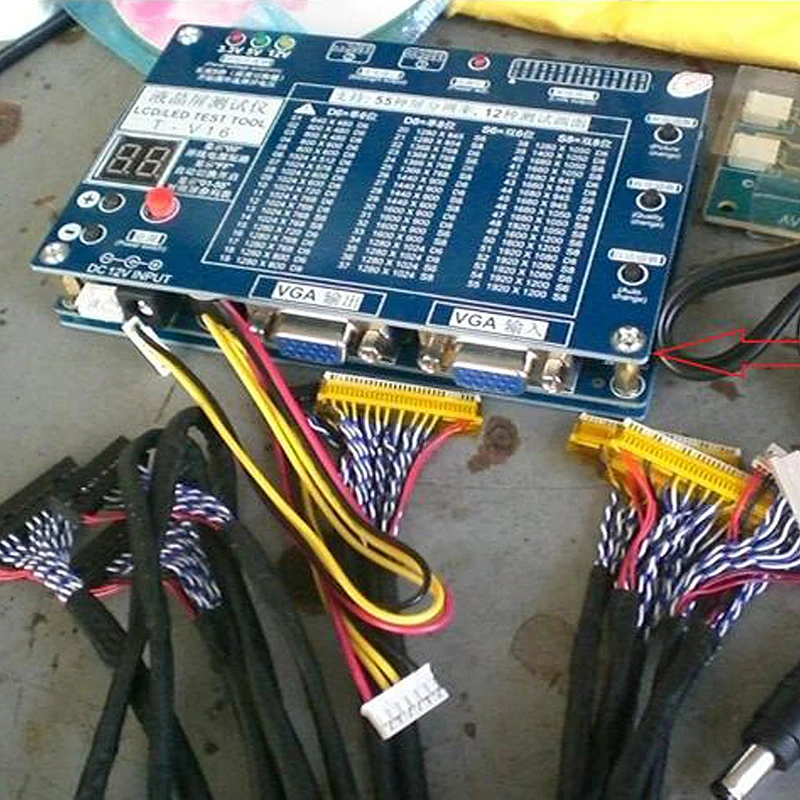 Набор инструментов для тестирования ноутбука/ЖК/светодиодный ЖК-панельный