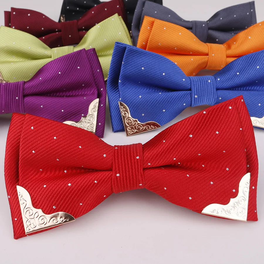 

Мужской металлический галстук-бабочка, мужской галстук-бабочка, Женский галстук-бабочка, модный мужской галстук, аксессуары для рубашки по...