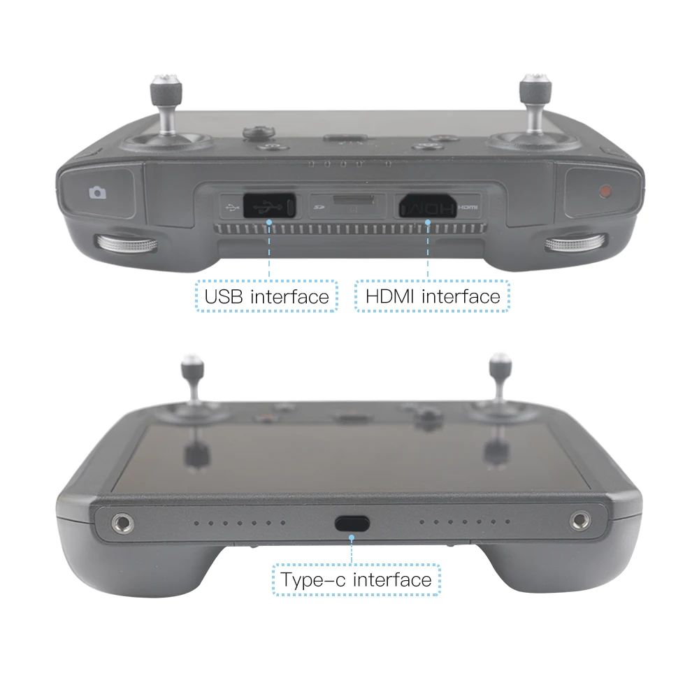 3 шт./компл. силиконовая Пылезащитная заглушка для DJI Smart Controller HDMI/USB/Type C чехол от