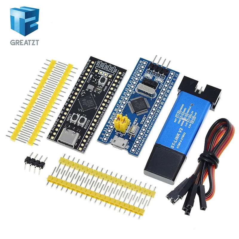 Оригинальная макетная плата STM32F401 256 Кб ROM V1.2 STM32F401CCU6 STM32F411CEU6 STM32F4 обучающая для