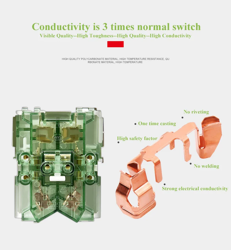 Panasonic домашний кнопочный переключатель ЕС/Великобритания Стандартный 1/2/3/4 Gang 1/2