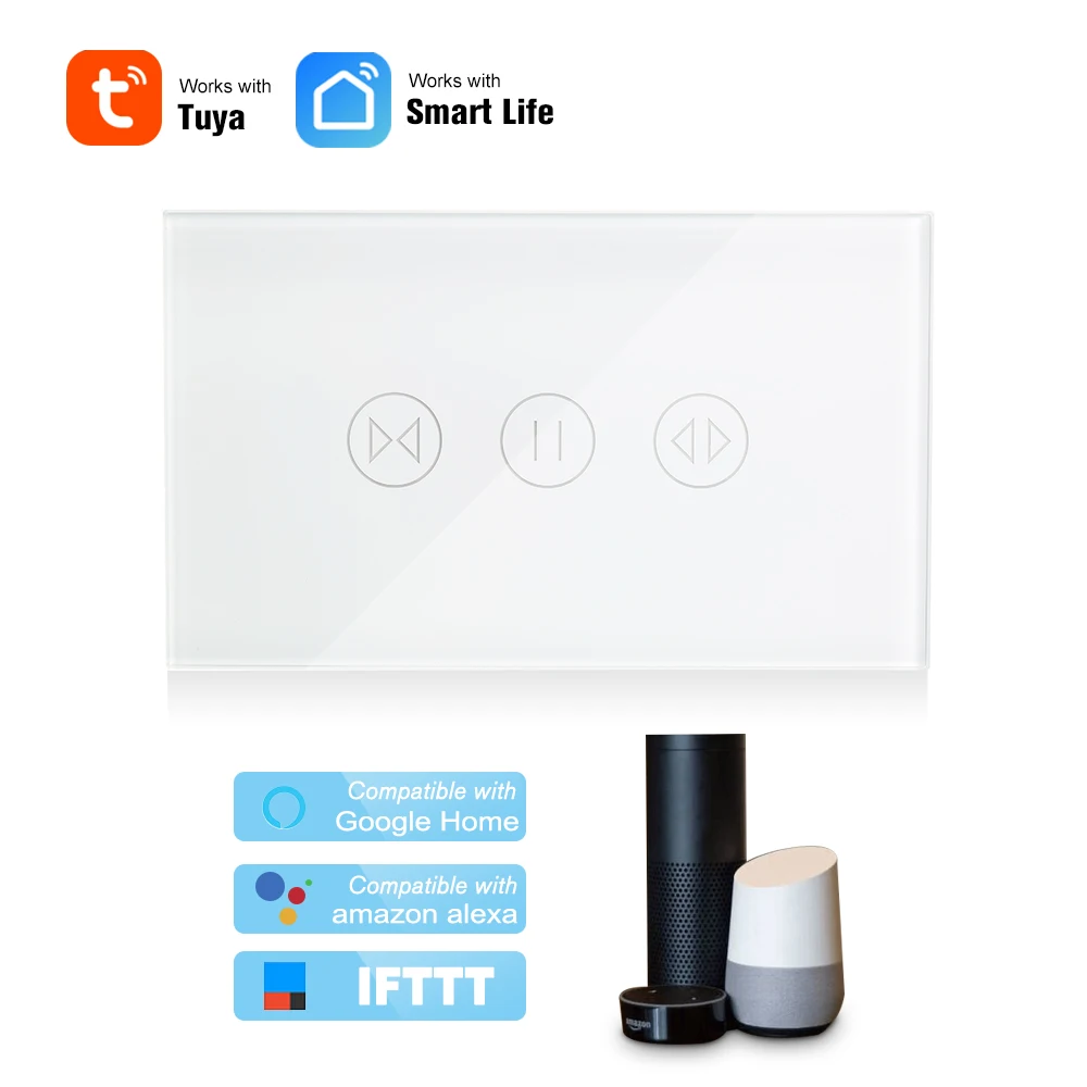 Tuya умная шторка с WiFi переключателем для Электрический моторизованный занавес