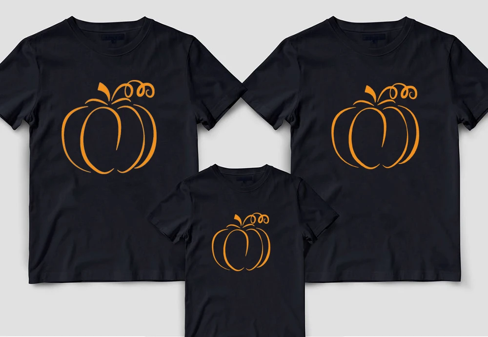 Camiseta a juego de calabaza para Halloween, camisetas informales de manga corta, camisetas Harajuku Para pap&aacute; y mam&aacute;, ropa con gr&aacute;fico est&eacute;tico, 1 ud.-0