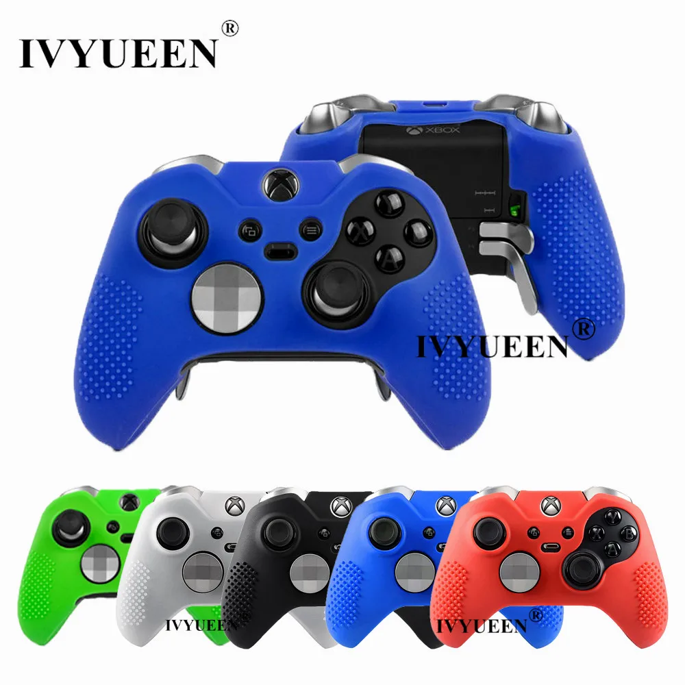 Чехол IVYUEEN из силиконовой резины с шипами противоскользящий чехол для XBox One Elite