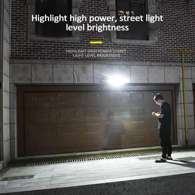 20 Вт 42LED/80COB двусторонний солнечный светильник IP65 водонепроницаемый настенный светильник радиолокационный СВЧ индукционный светильник roatable наружный садовый светильник