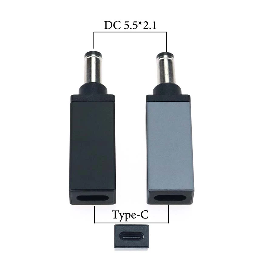Адаптер питания YuXi для ноутбука разъем USB Type-C Мама на 5 5*2 1 мм 7 4x5 0 папа конвертер